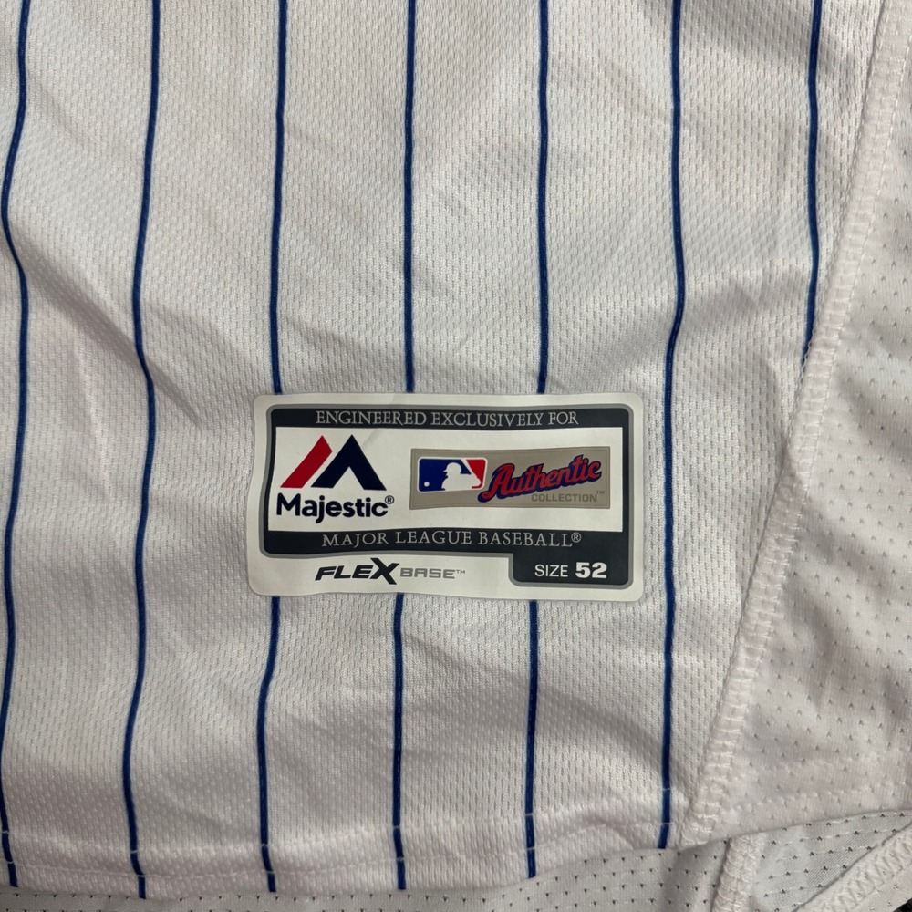 Majestic Chicago Cubs MLB 150th Anniversary Flex Base Authentic Jersey 52 NWT - Picture 3 of 9